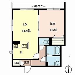 シャーメゾン千代田夙川 0301