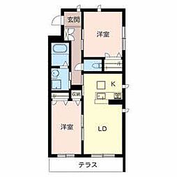 シャーメゾン山本丸橋Ｂ 0101