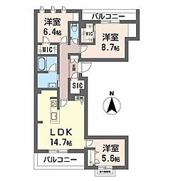 シャーメゾン　ウィステリア 0303