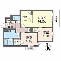 シャーメゾン　ルミエール西田辺 0101