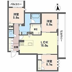 メゾン　ブランカ　あびこ南 0201