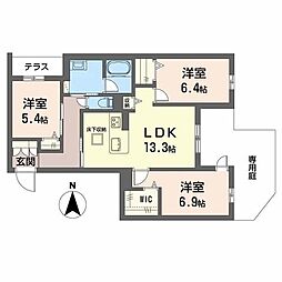 エクレール　ヴェール　シャーメゾン西院 0101