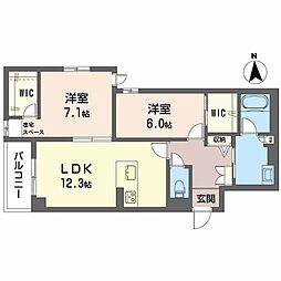 シャーメゾン三条東山 0201