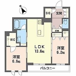 シャーメゾン　ヴィラ学園前 0201