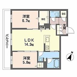 シャーメゾンガーデンズ芦屋翠ヶ丘 0302