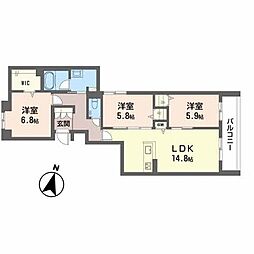 シャーメゾンガーデンズ芦屋翠ヶ丘 0210