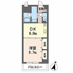 ヴィラ　ヴァレ　オカモト　イースト 0405