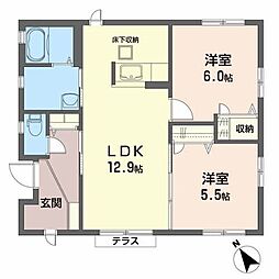 北中山4　柿崎貸家Ｂ 900