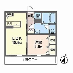 メゾンマスト　開北Ｂ B302
