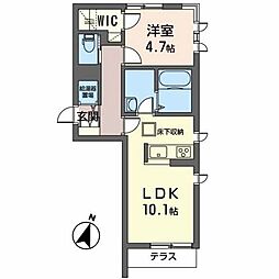 メゾンマスト　開北Ｂ B103