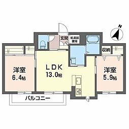 プライベートガーデン　利府中央 202