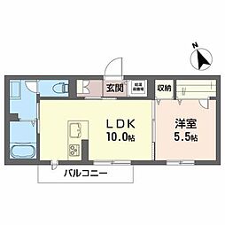 シャーメゾン北山形 102