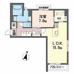 メゾンマスト名須川Ｃ棟 C201