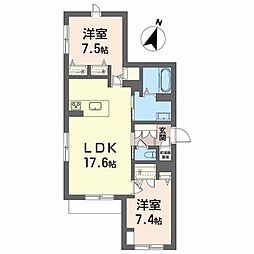 メゾンマスト名須川Ａ棟 A103