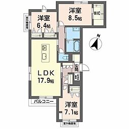 メゾンマスト名須川Ａ棟 A303