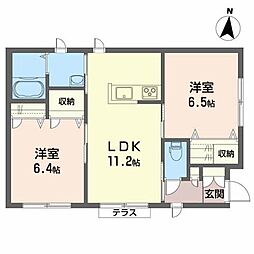石橋貸家 A