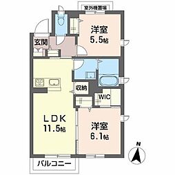 ベレオガーデンズ久留米II B301