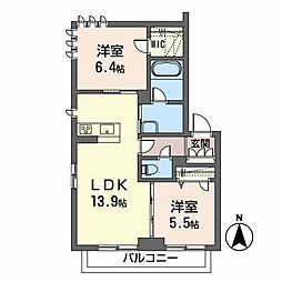 クレール富沢西Ａ 301