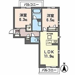 クレール富沢西Ａ 106