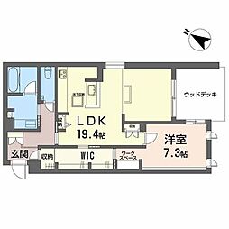 Ｕｔｏｌｅ　Ａ（ユートレア）Ｓ棟 0101