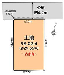 鶴ヶ島市大字藤金土地