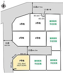 三芳町大字藤久保7号地／全9区画