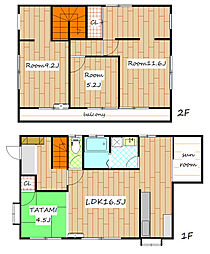 安中市大竹戸建 1号室