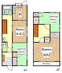 安中3丁目S戸建 1号室