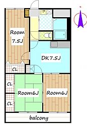 キャトルセゾン 204号室