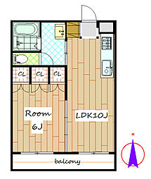 ロビンソンハイツ井野 303号室