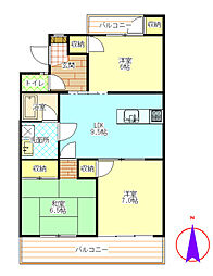 サニーパーク貝沢 205号室