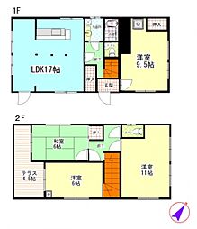 高崎市筑縄町65-8戸建 1号室