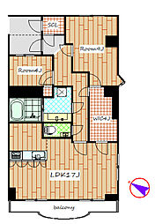 セントラルハイツ 401号室