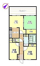 藤和シティコープ高崎 608号室