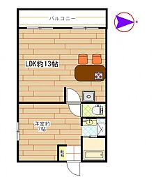 エスカイヤ中居　409号室 409号室