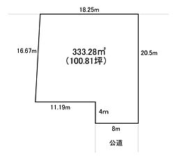 市原市白塚の土地