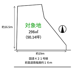 東近江市中小路町貸地