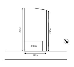 敦賀市岡山町２丁目の土地