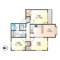 グランヴェルジェ緑が丘 A-202