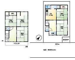 練馬区 大泉町2丁目 2階建 5DK