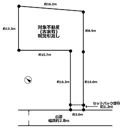 峰岡町三丁目売地