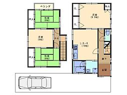 山科区御陵別所町　オール電化住宅