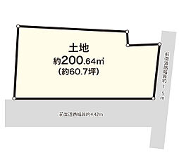 早渕3丁目貸し地60坪