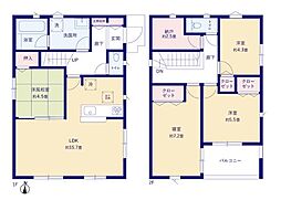 クレイドルガーデン　あきる野市二宮　新築　全14棟　13号棟