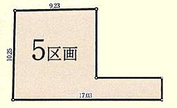 立川市西砂町3丁目　売地　全10区画　5号区