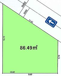 立川市若葉町1丁目　売地　全3区画　2号区