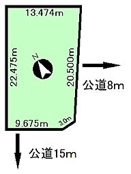 白石区栄通6丁目土地