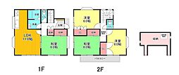 上野原市鶴島の一戸建て