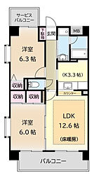 ベルヴィル宮前平 203号室