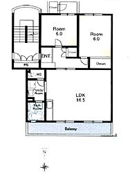 館林グリーンハイツ 305号室